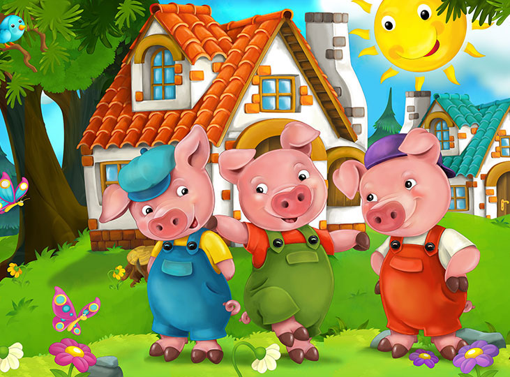 Les Trois Petits Cochons